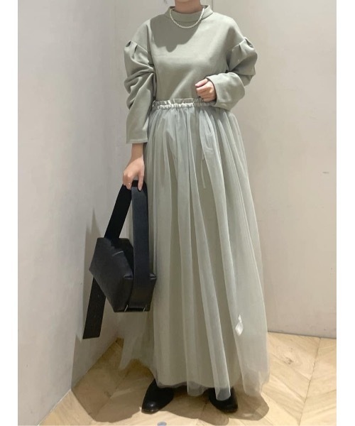 STYLEMIXER（スタイルミキサー） ワンピース ショルダータックフォルム