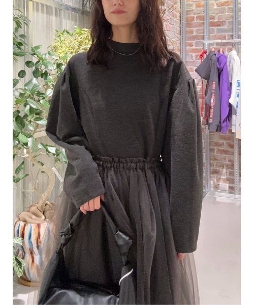 STYLEMIXER（スタイルミキサー） ワンピース ショルダータックフォルム