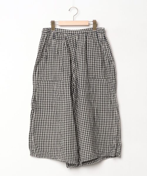 今季　美品　かぐれ　クロップドチェックパンツ 楽天市場】クロップドチェックパンツ／かぐれ（kagure） : 丸井