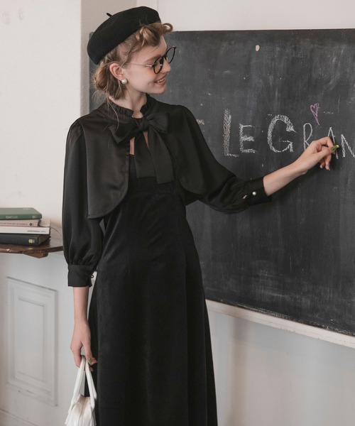 BONLECILL noir ボレロ FREE ブラック レディース : ZOZOTOWN Yahoo!店