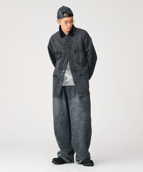 BEAMS（ビームス） スウェットパンツ ジャージ ワイドストレート