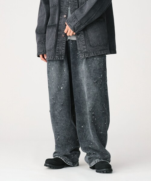 BEAMS（ビームス） スウェットパンツ ジャージ ワイドストレート