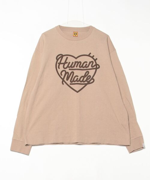 HUMAN MADE（ヒューマンメード） 長袖カットソー - ベージュ