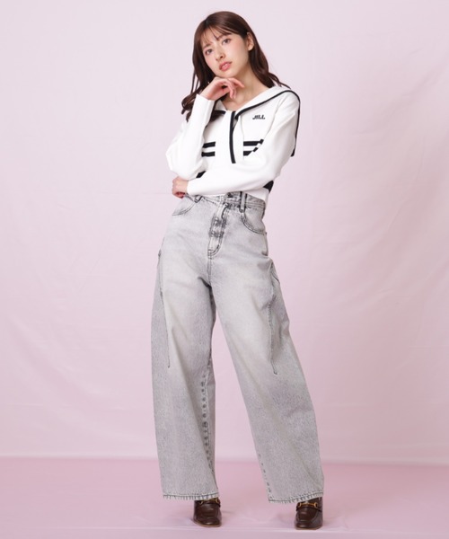 ジルスチュアートセーター＆インナーセット ファーティッペットニットセットアップ | JILL by JILL STUART（ジル
