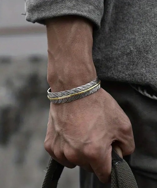 「NOLITA LABORATORY」 バングル FREE シルバー メンズ_画像3