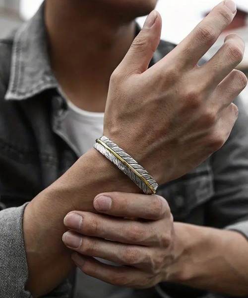 「NOLITA LABORATORY」 バングル FREE シルバー メンズ_画像4