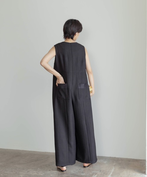 「Eimee Law」 オールインワン 38 チャコールグレー レディース_画像8