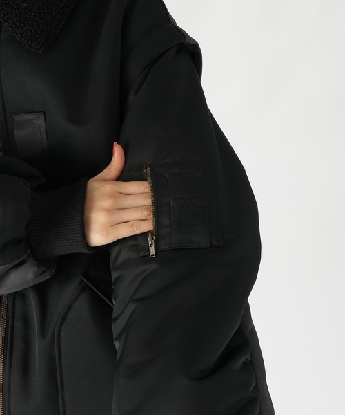 niko and…（ニコアンド） ブルゾン FREE ブラック レディース