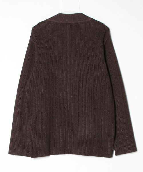 「slowgun」 ニットカーディガン 3 ブラウン レディース_画像2