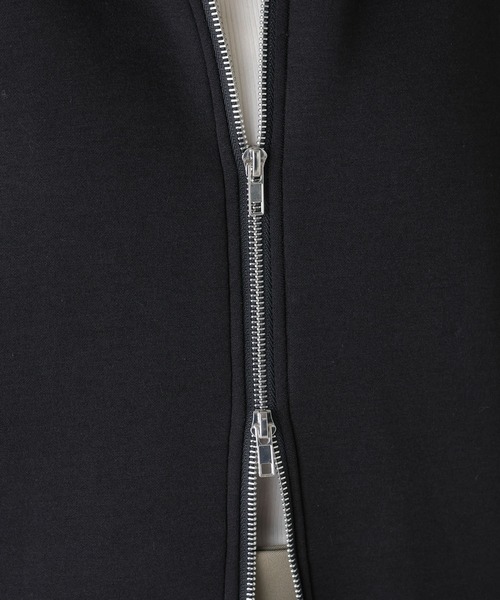 「NANO universe」 ジップアップパーカー M ライトベージュ レディース_画像7