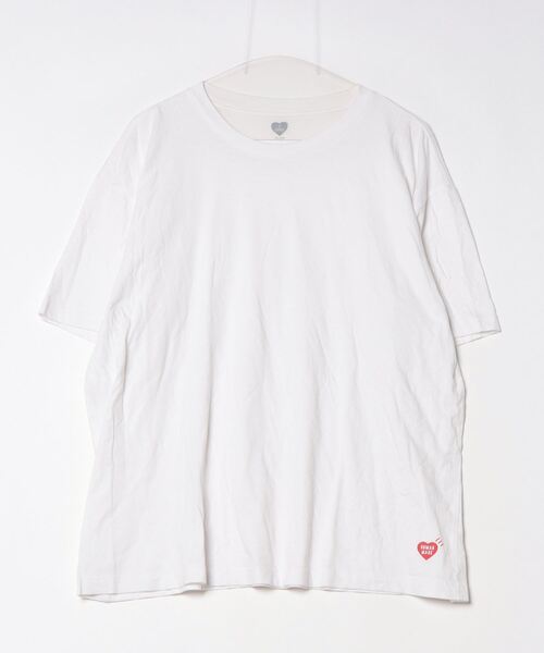 HUMAN MADE ホワイト Tシャツ HUMAN MADE（ヒューマンメード） 半袖Tシャツ L ホワイト メンズ
