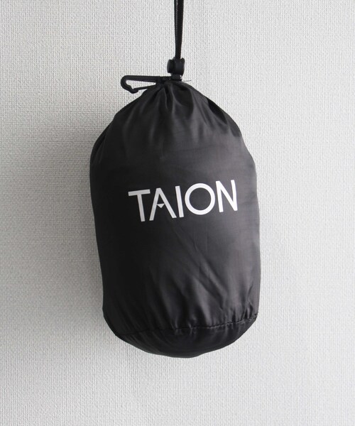 「TAION」 ダウンベスト S ブラック メンズ_画像7