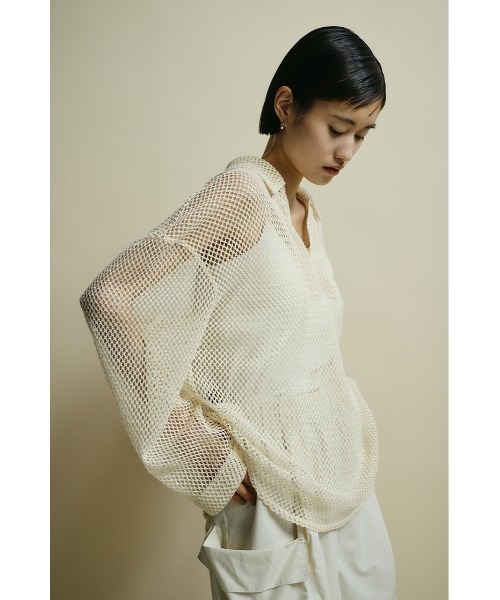 「STYLEMIXER」 長袖ブラウス FREE ブラック レディース_画像7