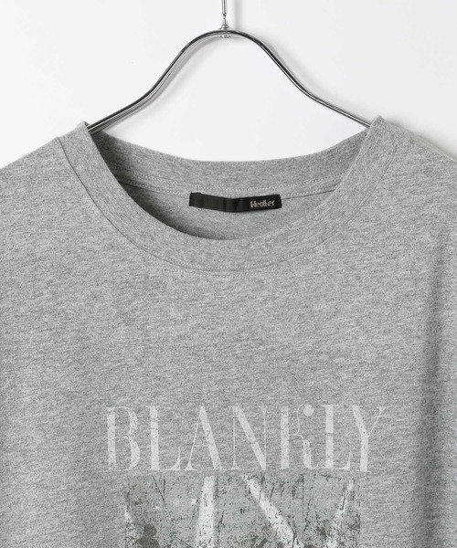 「Heather」 半袖Tシャツ FREE オートミール レディース_画像7