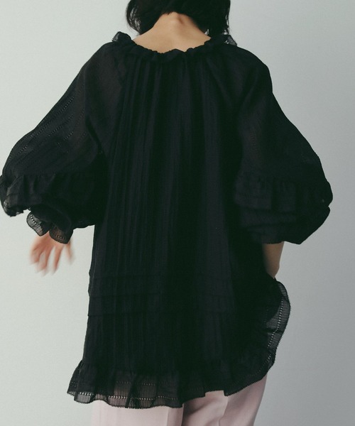 ブラウス シャツ Babyフリルブラウス レディースの画像
