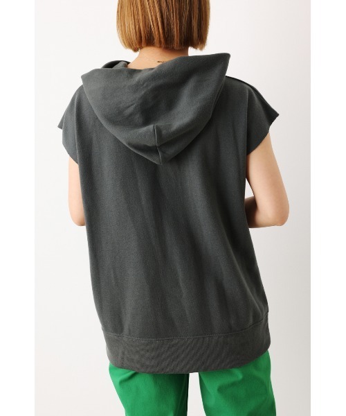 「RODEO CROWNS WIDE BOWL」 プルオーバーパーカー FREE ダークグリーン レディース_画像4