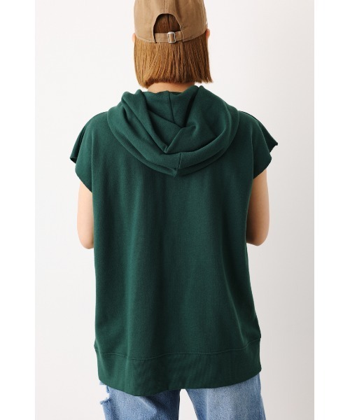 「RODEO CROWNS WIDE BOWL」 プルオーバーパーカー FREE ダークグリーン レディース_画像7