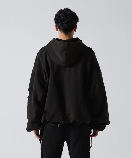 GEN_DAI（ゲンダイ） パーカー GEN_DAI/ゲンダイ/DAMEGE ZIP HOODIE