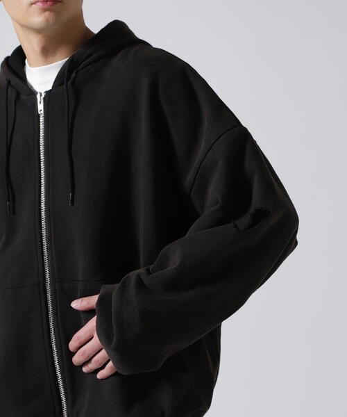 【GEN_DAI/ゲンダイ】 VELVET BOMBER JKT サイズ 0 GEN_DAI（ゲンダイ） パーカー GEN_DAI/ゲンダイ/DAMEGE ZIP HOODIE