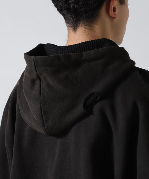 【GEN_DAI/ゲンダイ】 VELVET BOMBER JKT サイズ 0 GEN_DAI（ゲンダイ） パーカー GEN_DAI/ゲンダイ/DAMEGE ZIP HOODIE