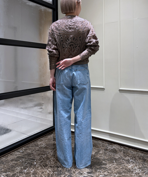 極上美品 IENA LA BOUCLE バテンレースブラウス 定価2.4 追加》IENA LA BOUCLE バテンレースブラウス（シャツ／ブラウス