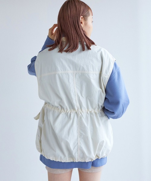 「w closet」 ベスト FREE アイボリー レディース_画像5