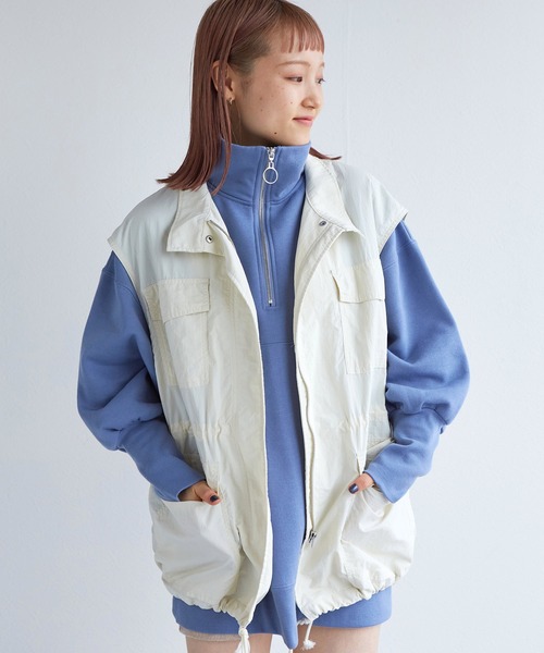 「w closet」 ベスト FREE アイボリー レディース_画像7