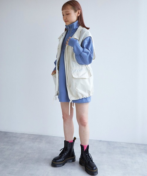 「w closet」 ベスト FREE アイボリー レディース_画像9