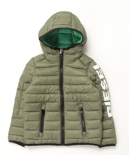 「DIESEL KIDS」 「KIDS」ナイロンブルゾン 10Y ネイビー キッズ_画像5