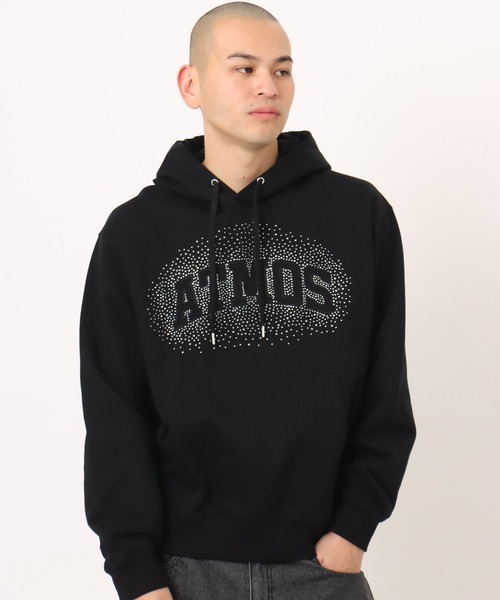 atmos（アトモス） パーカー atmos Sequins Logo Hooded Sweatshirt