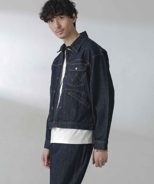 Wrangler（ラングラー） デニムジャケット L ブラック メンズ