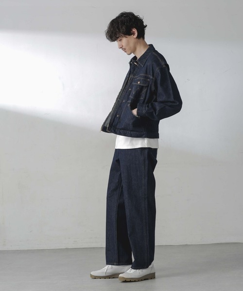 希少 USAライン Wrangler ブラック デニムジャケット ジージャン M Wrangler - 90s 00s Wrangler ラングラー デニムジャケット 黒タグ Lの