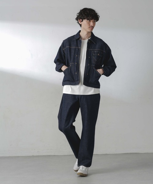 90s Wrangler BLACK DENIM JACKET 日本製 短丈 90s Wrangler 11MJ Western Jacket. 