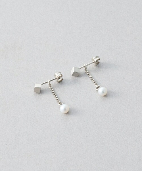 プラチナチェーンピアス（Jouete／腕時計、アクセサリー
