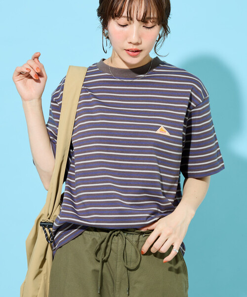 tシャツ 限定展開 KELTY × FREAK'S STORE/ケルティ 別注 ボーダー 半袖 Tシャツ レディース