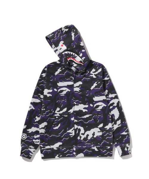 パーカー GLITCH WOODLAND CAMO SHARK ZIP HOODIE キッズ 子供服 男の子 女の子の画像