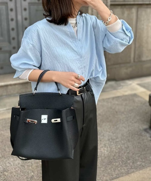 ikka（イッカ） リネンシャツ ブラウス シャツ 「雑誌InRed5月号掲載 