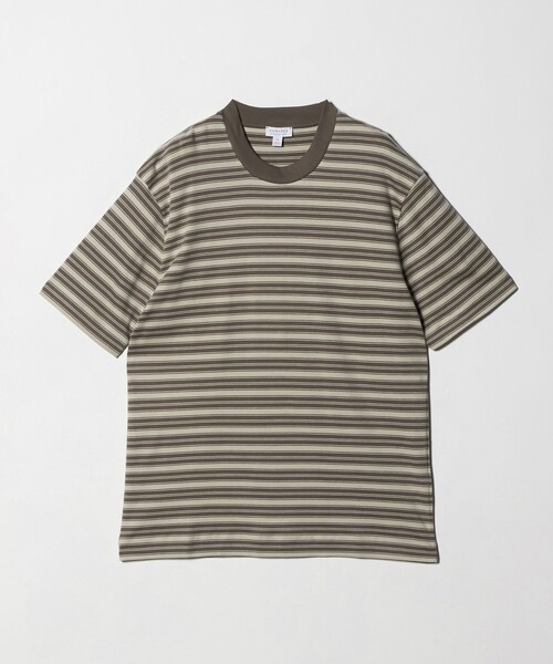 SUNSPEL クルーネック ボーダーTシャツ ポルトガル製 XLサイズ SUNSPEL（サンスペル） tシャツ 「SUNSPEL」リラックスフィット