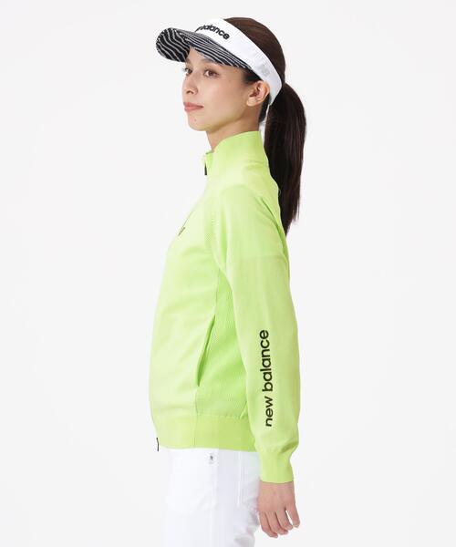 ニューバランスゴルフ　カウチンニットブルゾン New Balance Golf（ニューバランスゴルフ） ブルゾン アウター 「new