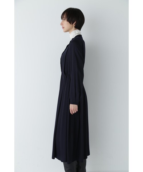 「human woman」 長袖ワンピース MEDIUM ネイビー レディース_画像5