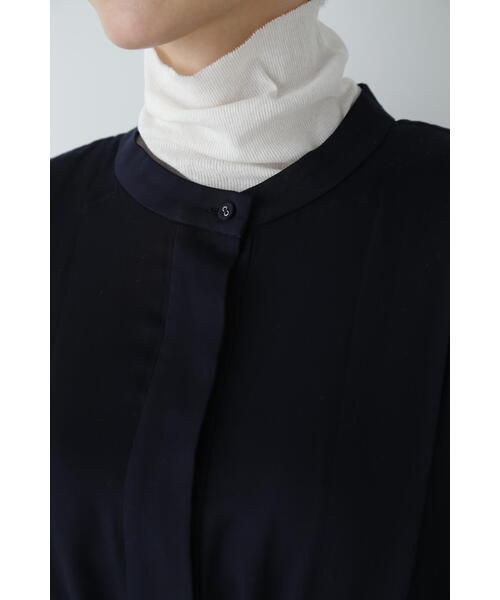 「human woman」 長袖ワンピース MEDIUM ネイビー レディース_画像7