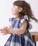 ワンピース 「リンク」チェックフレアワンピース...の詳細画像1