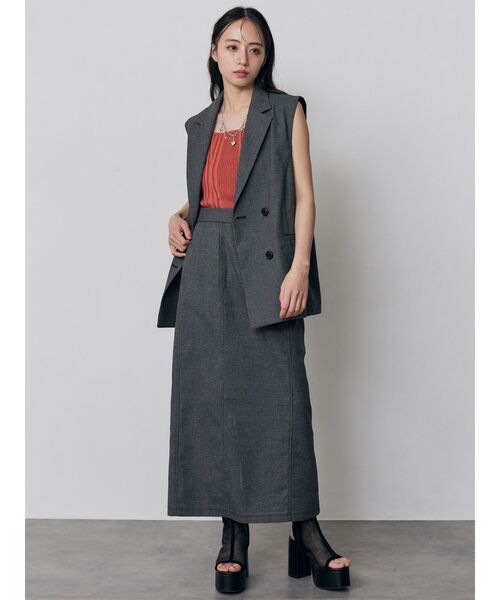 MURUA（ムルーア） 厚底 サンダル 夏 メッシュシアーブーツサンダル