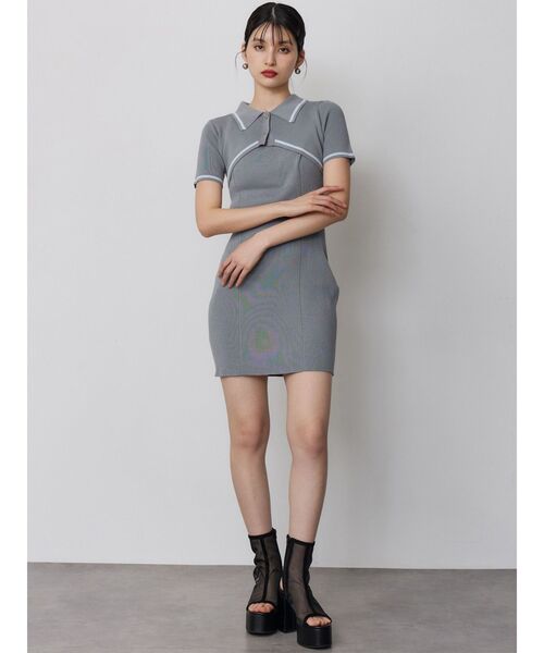 MURUA（ムルーア） 厚底 サンダル 夏 メッシュシアーブーツサンダル