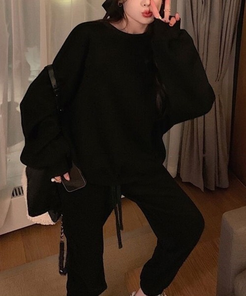 「NEW GENTLEMAN」 セットアップ M ブラック レディース_画像5