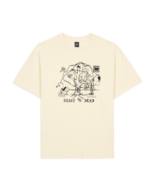 BRAIN DEAD（ブレインデッド） tシャツ ORACLE T-SHIRT メンズ