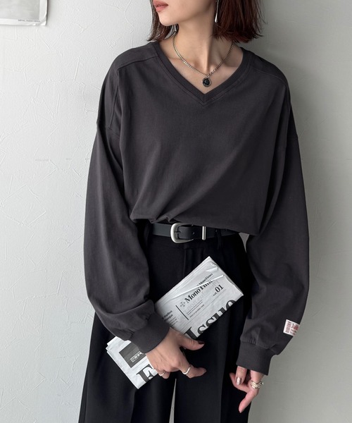 Java 長袖カットソー MEDIUM ブラック レディース : ZOZOTOWN Yahoo!店