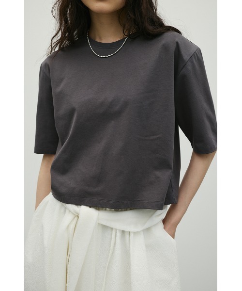 tシャツ ショルダーパッドモードT レディース