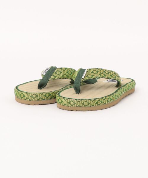 VANS（ヴァンズ） サンダル COASTAL コースタル V5131 TATAMI GREEN
