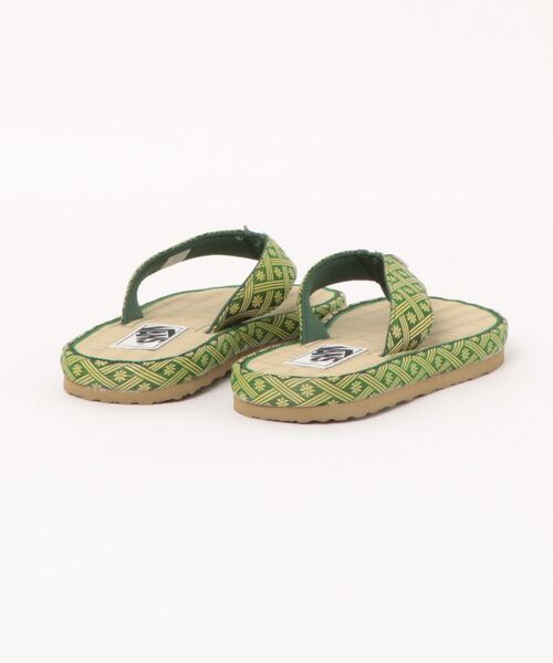 VANS（ヴァンズ） サンダル COASTAL コースタル V5131 TATAMI GREEN